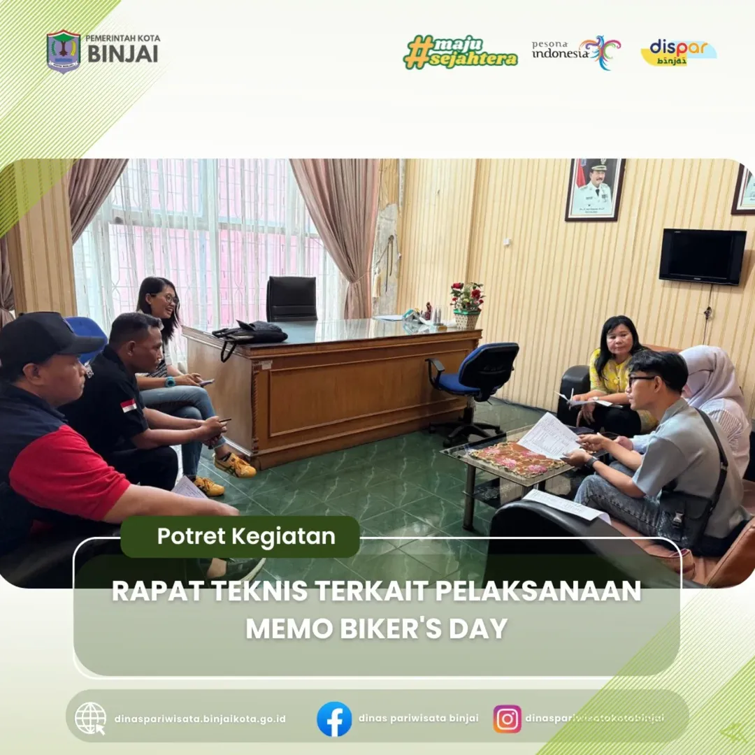 RAPAT TEKNIS TERKAIT RAINGKAIAN ACARA HUT KOTA BINJAI KE 153 TAHUN