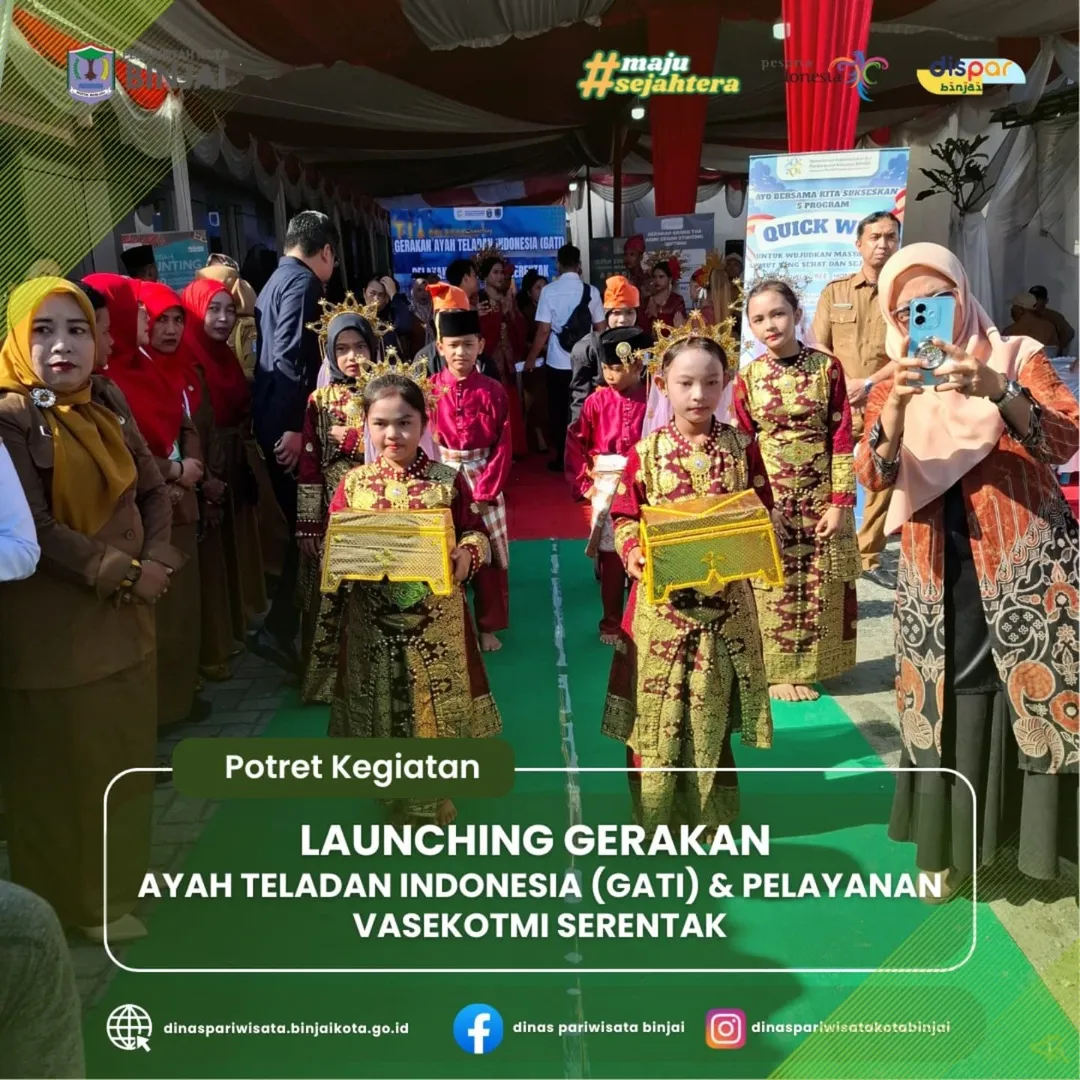 LAUNCHING GERAKAN AYAH TELADAN INDONESIA (GATI) KOTA BINJAI