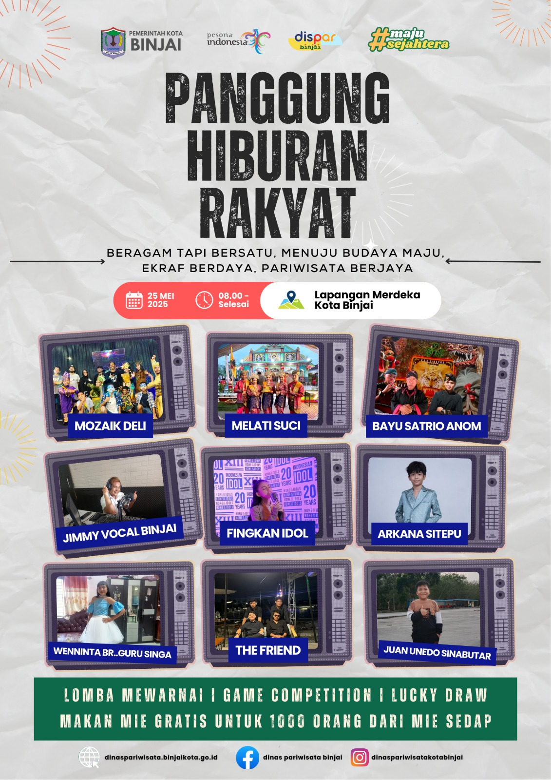 PANGGUNG HIBURAN RAKYAT KOTA BINJAI
