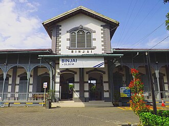 STASIUN KERETA API BINJAI